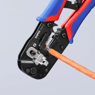 KNIPEX Crimping Pliers for RJ45 Western plugs คีมย้ำสำหรับปลั๊กแบบตะวันตก รุ่น 975113