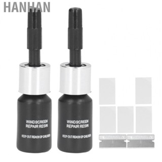 Hanhan Glass    Crack  Fluid 2PCS with  for Automotive