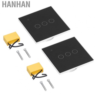 Hanhan Smart Switch  3 Gang Touch Switch Energy Saving  for Hotel for Living Room