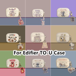 【คุณภาพสูง】เคสหูฟัง แบบนิ่ม ลายการ์ตูน Edifier TO-U สําหรับ Edifier