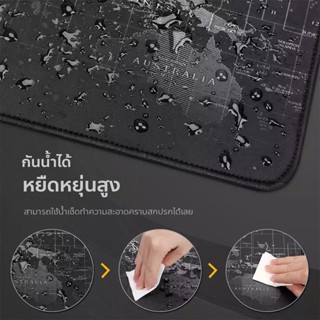 แผ่นรองเมาส์ ขนาด 80x30 cm แผ่นใหญ่ Desk Mat Gaming Mousepad แผ่นรองเมาส์เกมมิ่ง กันน้ำ แผ่นป้องกันการลื่นไหล