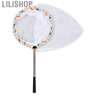 Lilishop Portable Telescopic Butterfly Net  Quick Assembly Multipurpose Butterfly Net Polyester Convenient Professional  for Bats for Dragonflies