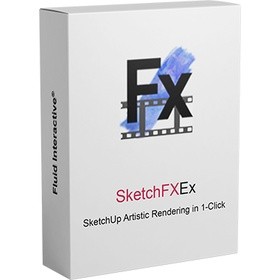 🔥 SketchFXEx for SketchUp 2020-2021 ปลั๊กอินเรนเดอร์ Sketchup แนวอาร์ต [Windows] 🔥