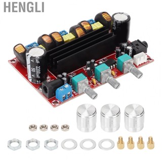 Hengli Digital Amplifier Board  Built in Volume Potentiometer DC12V‑24V Subwoofer Amplifier Board  for Speakers