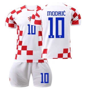 เสื้อกีฬาแขนสั้น ลายทีมชาติฟุตบอล Croatia 2223 ชุดเหย้า