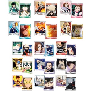 【ส่งตรงจากญี่ปุ่น】สติกเกอร์โลหะ ลาย My Hero Academia สําหรับติดตกแต่งรูปภาพ 15 ชิ้น