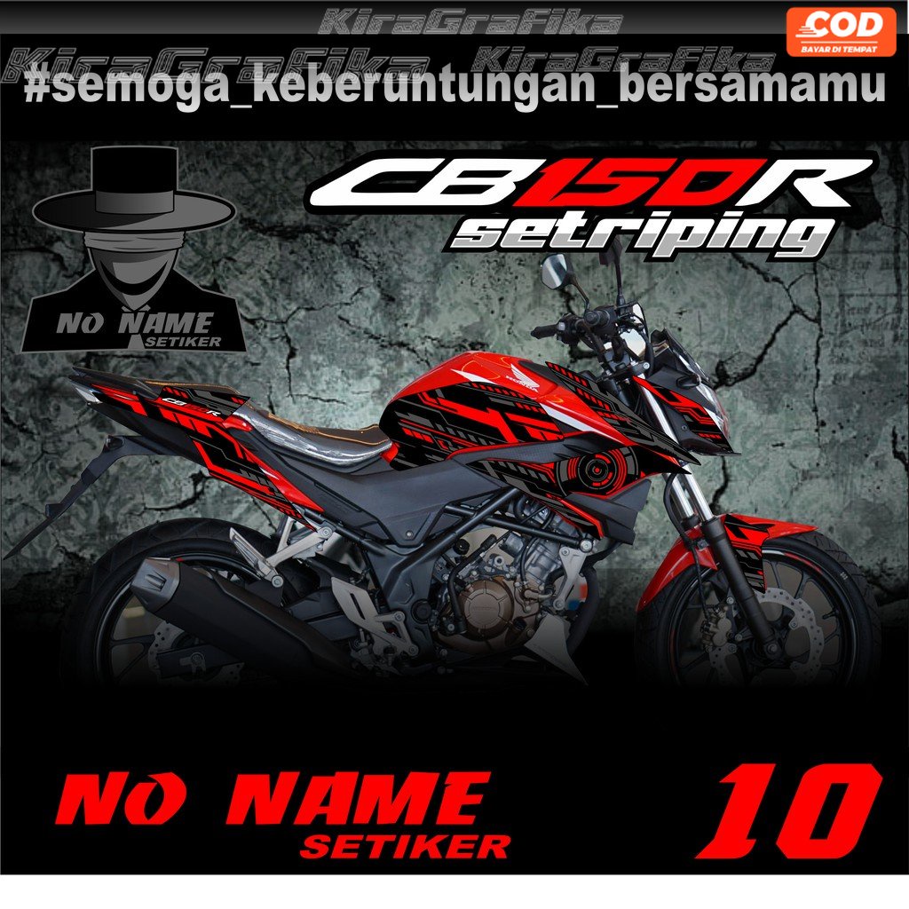 Striping CB150R / CB 150 R All New 2018 2019 (11) สติ๊กเกอร์ Variations Scotlite Motor สติ๊กเกอร์ LI