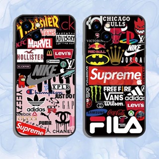 เคสมือถือแบบนิ่ม เหมาะสำหรับ  OPPO A53 2020 A52 A92 A15 A15S A16 A16S A16K A16E A17 A17K A57 2022 A77S A54 A93 F17Pro A94 A74 A95 A76 A77 A57 A78 A96 4G 5G แบรนด์สำหรับเทรนด์แฟชั่น