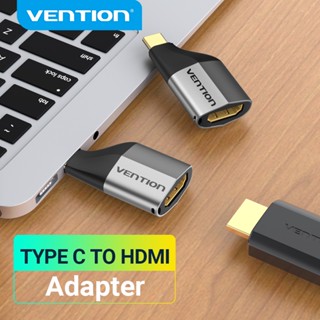 Vention อะแดปเตอร์แปลงสายเคเบิ้ล USB C เป็น HDMI 2.0 Type C HDMI 4K สําหรับ MacBook Samsung S10 S9 Huawei P40 Xiaomi Type C เป็น DP