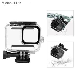 Myriadu เคสกล้องใต้น้ํา กันน้ํา 60 เมตร อุปกรณ์เสริม สําหรับ Gopro 8 Go pro Hero 8