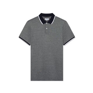 AIIZ (เอ ทู แซด) - เสื้อโปโลผู้ชาย ทอริ้วปลายปกtnMen’s Tipping Polo Shirts