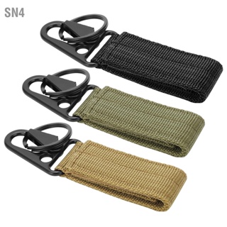 SN4 ที่แขวนเข็มขัดกลางแจ้ง พวงกุญแจ carabiner ตะขอและห่วง สายคล้อง พวงกุญแจคลิป ที่แขวนหัวเข็มขัด