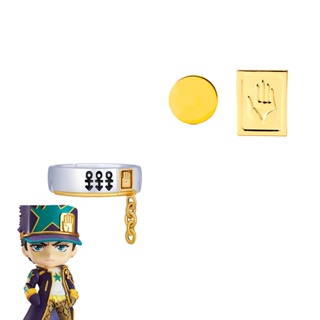 เข็มกลัด ลายอนิเมะ JoJos Limited Bizarre Adventure Kujo Jotaro แฟชั่น อุปกรณ์เสริมคอสเพลย์