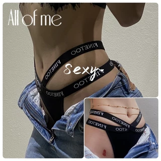 Allofme กางเกงชั้นใน ลูกไม้ เซ็กซี่ สําหรับผู้หญิง กางเกงใน เข็มขัด X-Line กางเกงใน ระบายอากาศ และสะดวกสบาย ชุดชั้นโปร่งใส
