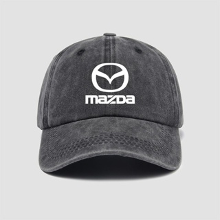 MAZDA car shop custom denim work cap CX-8 CX-5 CX-9 CX-7 RX-8 ATENZA CX-4 CX-30 MX-5 CX-30EV Axela outdoor driving sun visor baseball cap