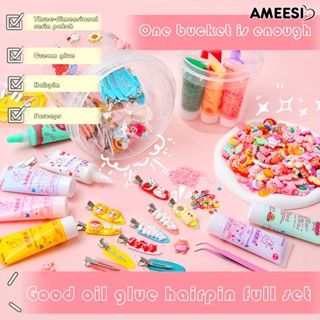 Ameesi ชุดกิ๊บติดผม แฮนด์เมด DIY 102 ชิ้น ต่อชุด