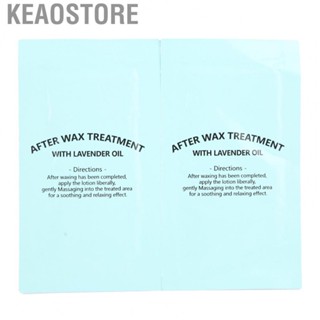 Keaostore After Wax  Wet Tissue Disposable Soothe Moisturize Skin Cleansing ZMN