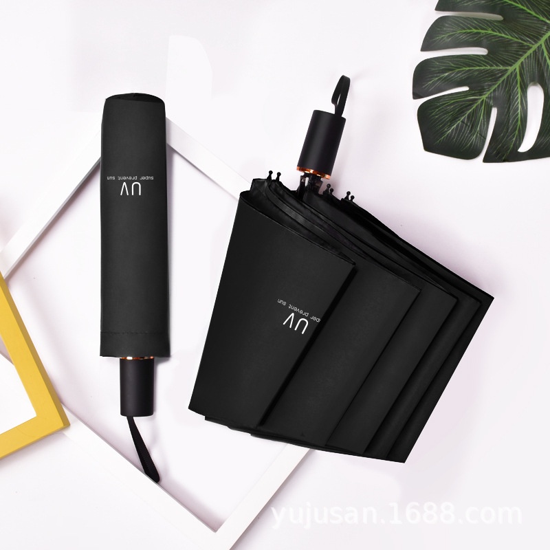 ร่มกันแดด uv สีน่ารัก ฝน แดด UV ร่มกันยูวี uv Umbrella รูปที่ 8