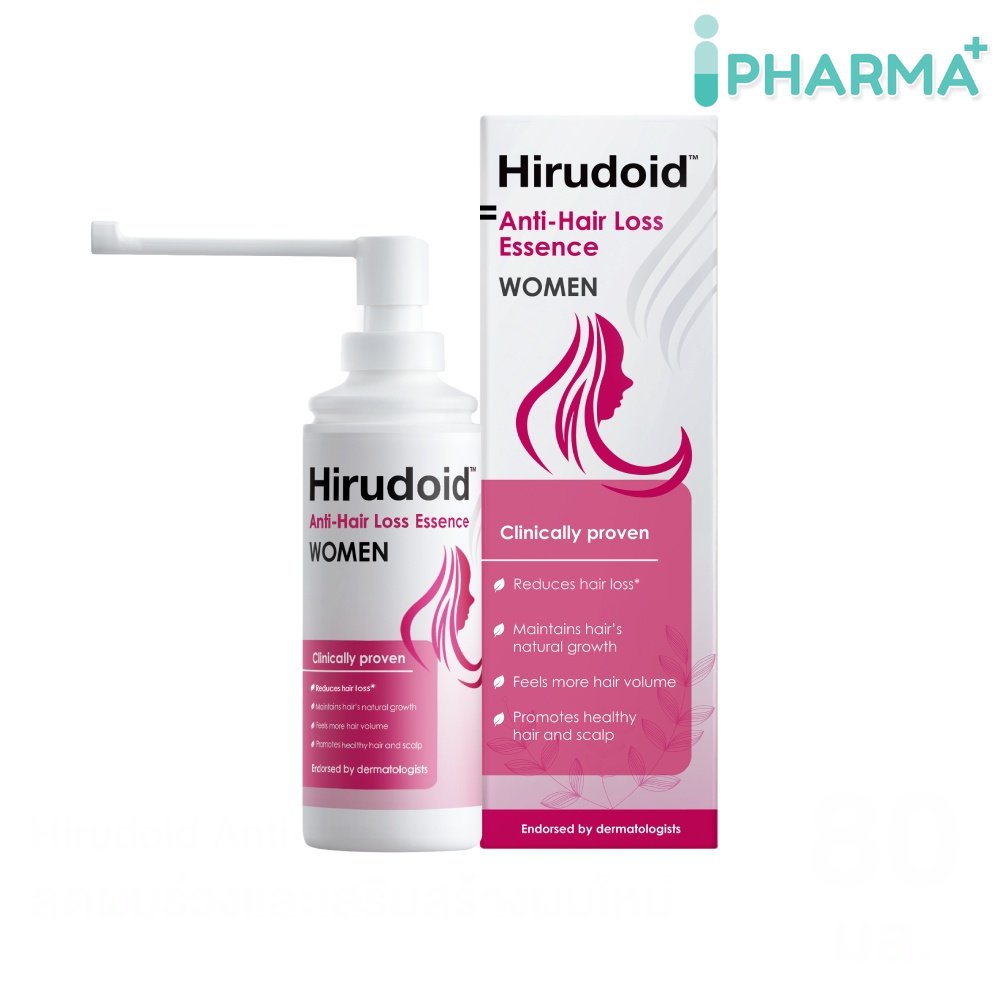 Hirudoid Anti Hair loss essence Women 80 ml ฮีรูดอยด์ แอนตี้ แฮร์ลอส เอสเซนส์ สูตรสำหรับผู้หญิง  [iP