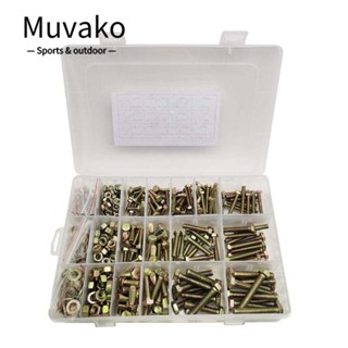 MUVAKO แหวนรองสกรูหกเหลี่ยม 13 ขนาด 652 ชิ้น