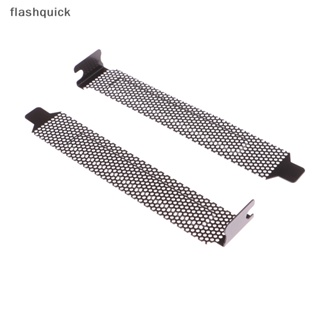 Flashquick 5 ชิ้น ช่อง PCI ฝาครอบ ตัวกรองฝุ่น บอร์ดเปล่า พัดลม ตัวกรองฝุ่น สําหรับเคสพีซี ดี