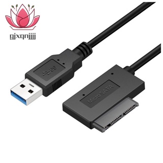 สายเคเบิลแปลงฮาร์ดไดรฟ์ USB3.0 เป็น 16Pin Msata 7+9 Pin SATA สําหรับ HDD SSD 1.8 นิ้ว