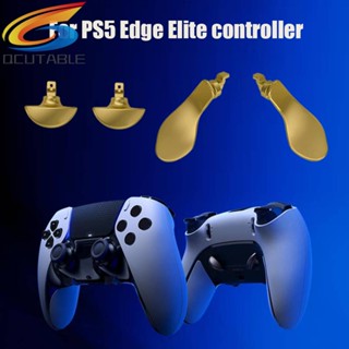 อะไหล่มือจับเกม โลหะ แบบเปลี่ยน สําหรับจอยเกม PS5 Elite 4 ชิ้น