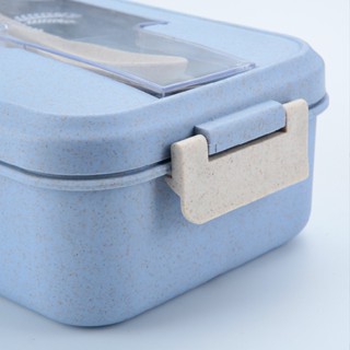 New 3 Compartment Lunch Box Kid Adult Leakproof Food Container Bento Storage Box