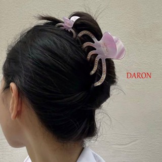 DARON Daron กิ๊บติดผม รูปปลาหมึกยักษ์ สัตว์ ปลาดาว ทรงไม่สมมาตร สร้างสรรค์ สไตล์เกาหลี สําหรับผู้หญิง