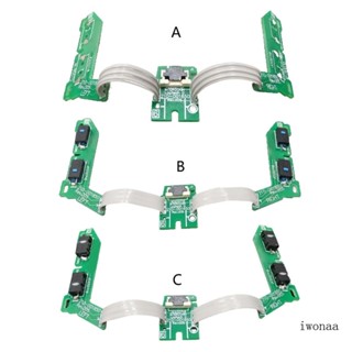 Iwo ชุดเมนบอร์ดปุ่มกดไมโครสวิตช์เมาส์ ด้านข้าง สําหรับเมาส์ไร้สาย G Pro