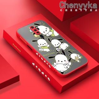 เคสโทรศัพท์มือถือ ซิลิโคนนุ่ม ใส บาง กันกระแทก ลาย Pochacco แฟชั่น สําหรับ OPPO A5 2020 A9 2020