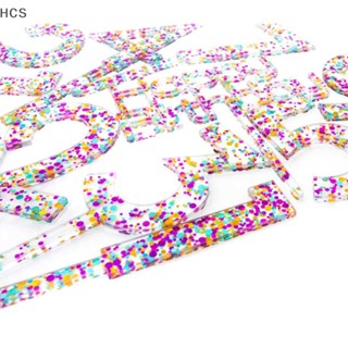 Hcs ป้ายอะคริลิค ตัวเลข 0-9 สําหรับตกแต่งเค้กวันเกิด