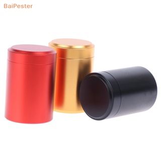 [BaiPester] กระปุกอลูมิเนียม ป้องกันอากาศ สําหรับใส่ชา สมุนไพร 1 ชิ้น