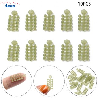 【Anna】Hook Stops 10 Cards Bait Stop Beads Hook Carp Fishing Carp Stopper Stops Beads