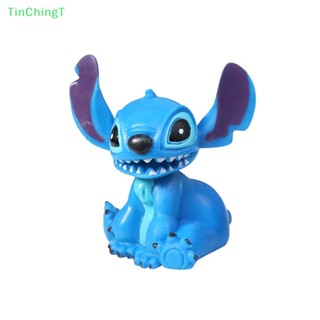 [TinChingT] โมเดลฟิกเกอร์ รูปการ์ตูนดิสนีย์ Stitch ขนาดเล็ก สําหรับตกแต่งเค้ก [ใหม่]