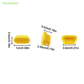 (Plusflower) 10 ชิ้น ซิลิโคน Type-C ปลั๊กกันฝุ่น พอร์ตชาร์จ USB ป้องกัน สําหรับสมาร์ทโฟน ใหม่