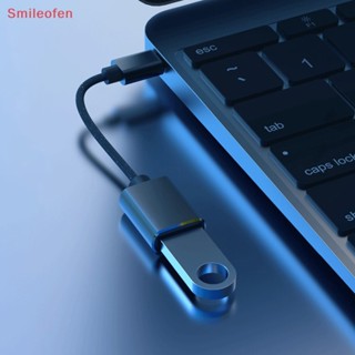 [Smileofen] 2 in 1 อะแดปเตอร์สายเคเบิลต่อขยาย USB C เป็น USB Type C OTG สําหรับเมาส์ เกมแพด แท็บเล็ต PC Type C OTG USB