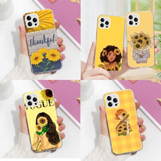 Rx-56 เคสโทรศัพท์มือถือ ซิลิโคนนุ่ม ลายดอกทานตะวัน สําหรับ Motorola Moto E7 20 E20 E7I Fusion S30 Plus Lite Power Edge Pro