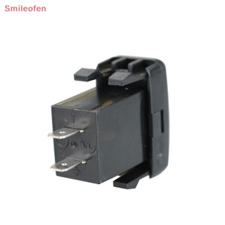 [Smileofen] ซ็อกเก็ตชาร์จเร็ว พอร์ตคู่ 12-24V 4.2A พร้อมจอแสดงผลแรงดันไฟฟ้า อุปกรณ์เสริม สําหรับรถยนต์