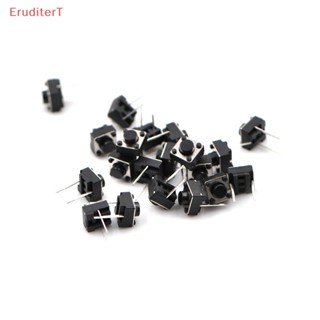 [EruditerT] สวิตช์ปุ่มกด 2 pins 6*6*5 มม. 20 ชิ้น [ใหม่]