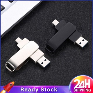 ❥❥ 2 In 1 Usb Flash Drives Type-c &amp; Usb Metal Memory Stick 128gb/256gb/512gb/1tb/2tb สำหรับสมาร์ทโฟน Macbook ดิสก์ U ความเร็วสูง