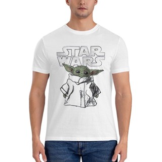 เสื้อยืด พิมพ์ลาย The Mandalorian Yoda The Child Sketch คุณภาพดี สําหรับเด็ก