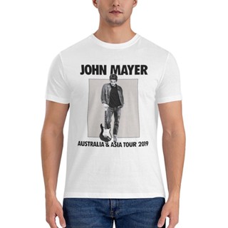 เสื้อยืด พิมพ์ลาย John Mayer Australia And Asia Tour คุณภาพสูง เหมาะกับของขวัญ สําหรับผู้ชาย