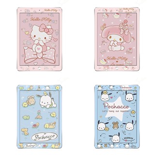 Sanrio ฟิล์มกระจกนิรภัย ลายหมีสตรอเบอร์รี่ สําหรับ iPad air1 2 3 4 5 mini4 5 6 iPad pro11 gen7 8 9 2019 20 21