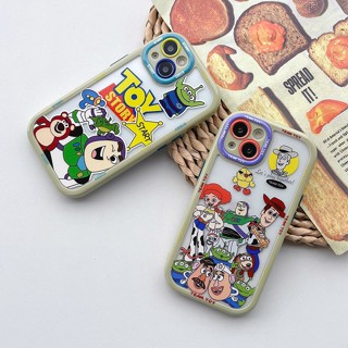 🔥 เคสไอโฟน เคสไอโฟน11 Toy Story เคส iPhone 14 การ์ตูน เคสใสโฟนอะครีลิคกันกระแทกแข็งฝาครอบป้องกันกล้องสำหรับ เคส Apple IPhone 11 Pro Max 13 14 Pro Max 10x เคสi11 X เคสไอโฟน14 12 XR XS 11 Case