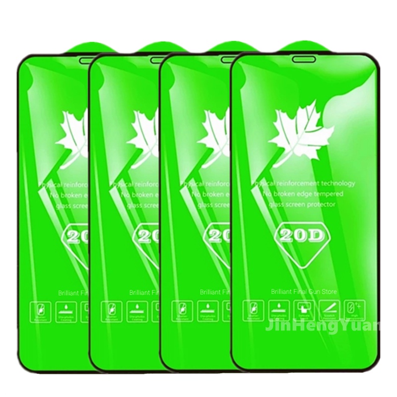 ฟิล์มกระจกนิรภัยกันรอยหน้าจอ HD 20D 9H สําหรับ IPhone 15 14 11 12 13 XS X XR Pro Max 15plus 14plus 1