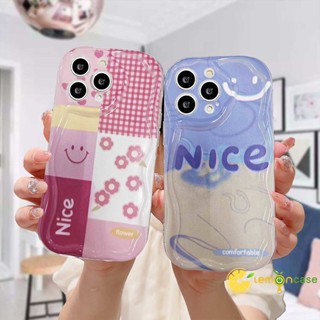 เคสโทรศัพท์มือถือแบบนิ่ม ลายดอกไม้หน้ายิ้ม 3D ขอบโค้ง สีชมพู สําหรับ Samsung A22 A52 A13 A14 A32 A12 A03 A04 A04S A03S A23 A50 A02S A51 A24 A20 A50S A30S A52S A30 M12 M22 M32 A125 A13 Lie A14 LTE A037F F12 M04 M10S M02S A025 A205 A305 F02S