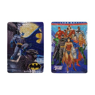 Jigsaw Puzzle ตัวต่อจิ๊กซอว์ 96 ชิ้น ขนาด M Super Heroes Tray Toy Board Variant ภาพซุปเปอร์ฮีโร่พร้อมถาดรอง สินค้าลิข...