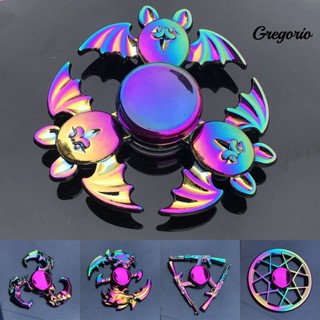 Gregoriowj Hand Spinner โลหะ สีรุ้ง หลากสีสัน ของเล่นคลายเครียด สําหรับออฟฟิศ