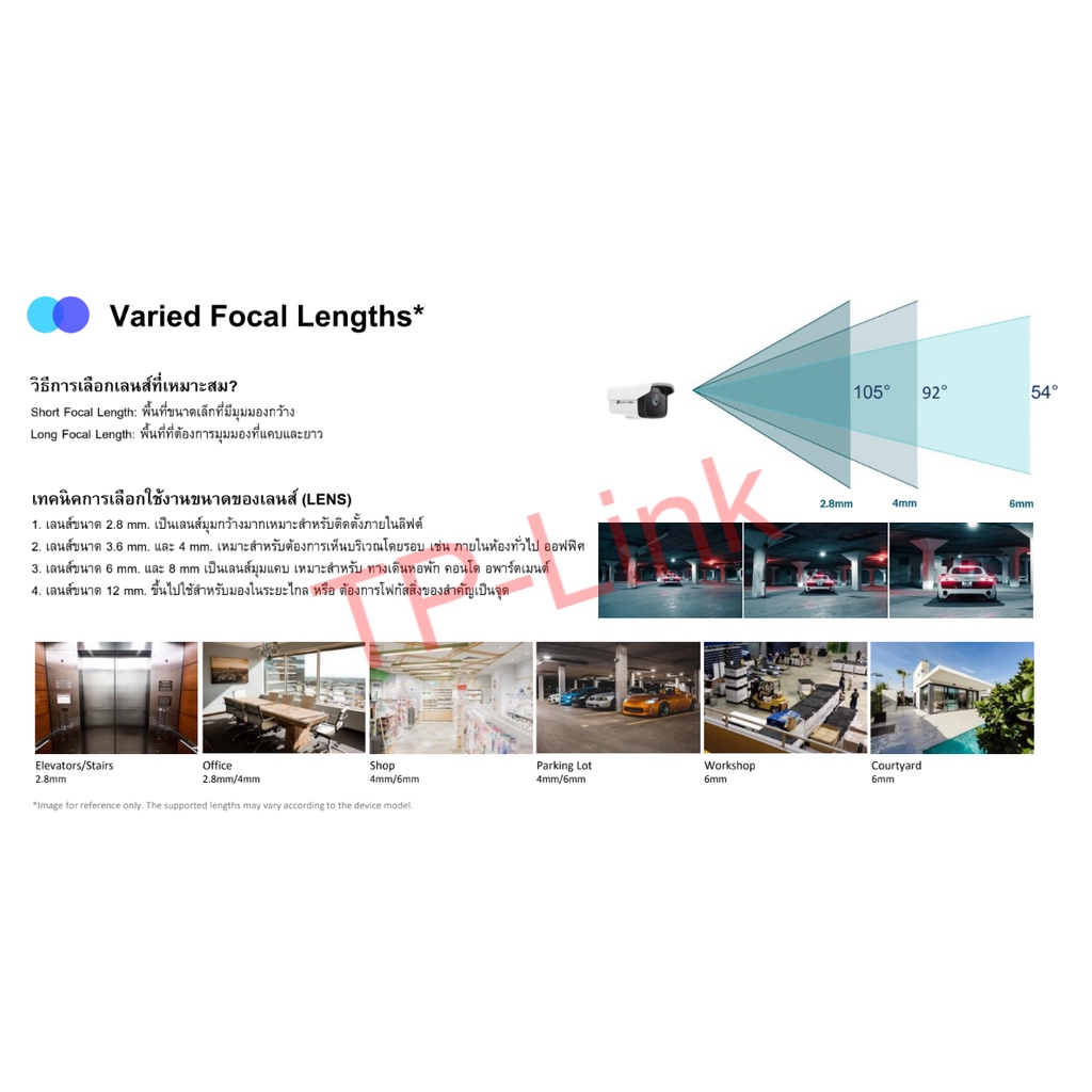 🛵มีส่งด่วน💨 TP-LINK VIGI C440 2.8MM/4MM 4MP FULL-COLOR NETWORK CAMERA กล้องวงจรปิด รับประกัน 3 ปี